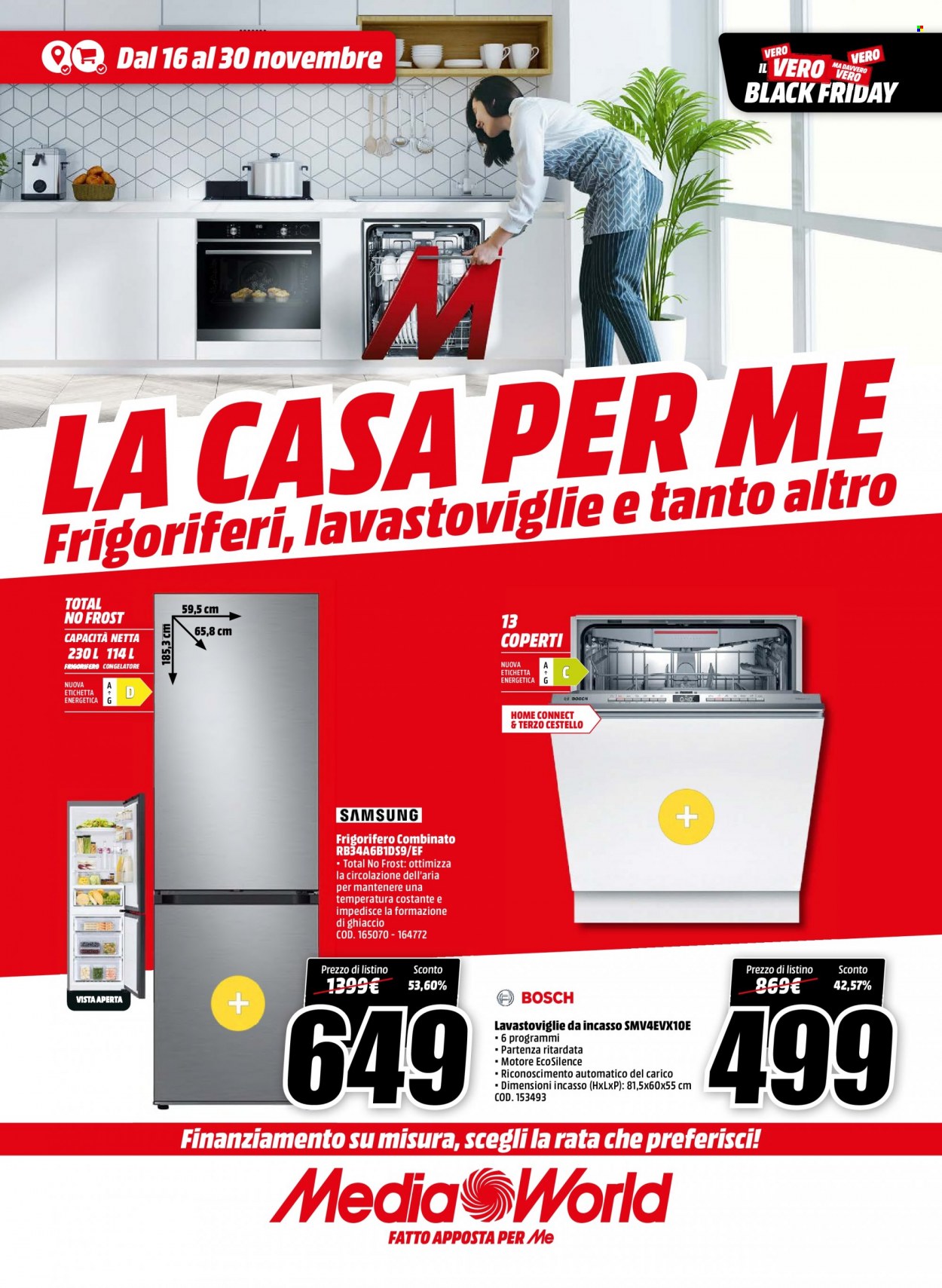Volantino MediaWorld - 16/11/2022 - 30/11/2022. Pagina 1