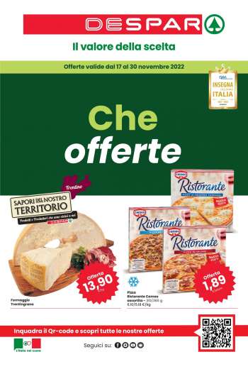 Volantino Despar - 17/11/2022 - 30/11/2022.