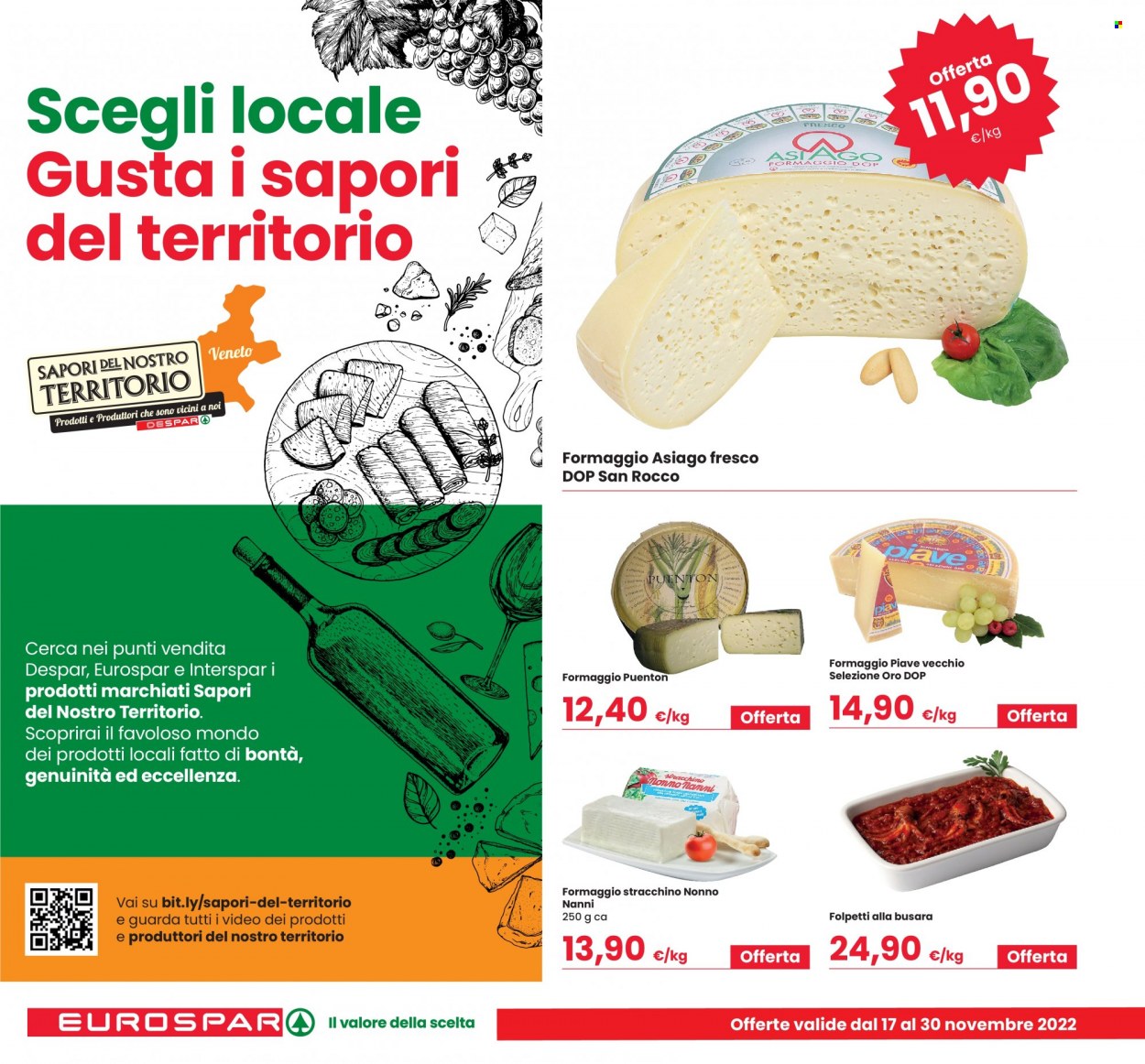 Volantino Eurospar - 17/11/2022 - 30/11/2022. Pagina 12