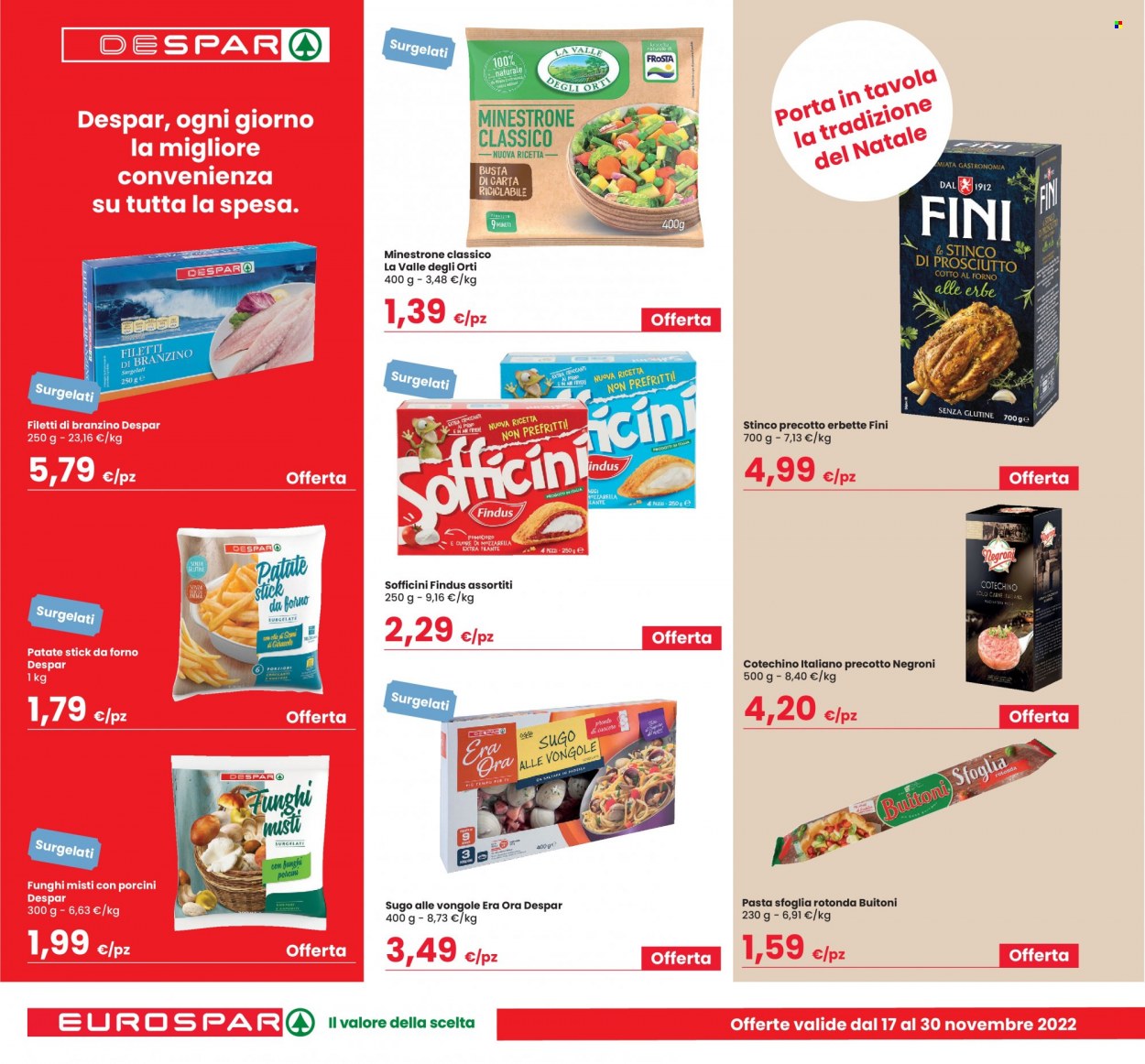 Volantino Eurospar - 17/11/2022 - 30/11/2022. Pagina 20