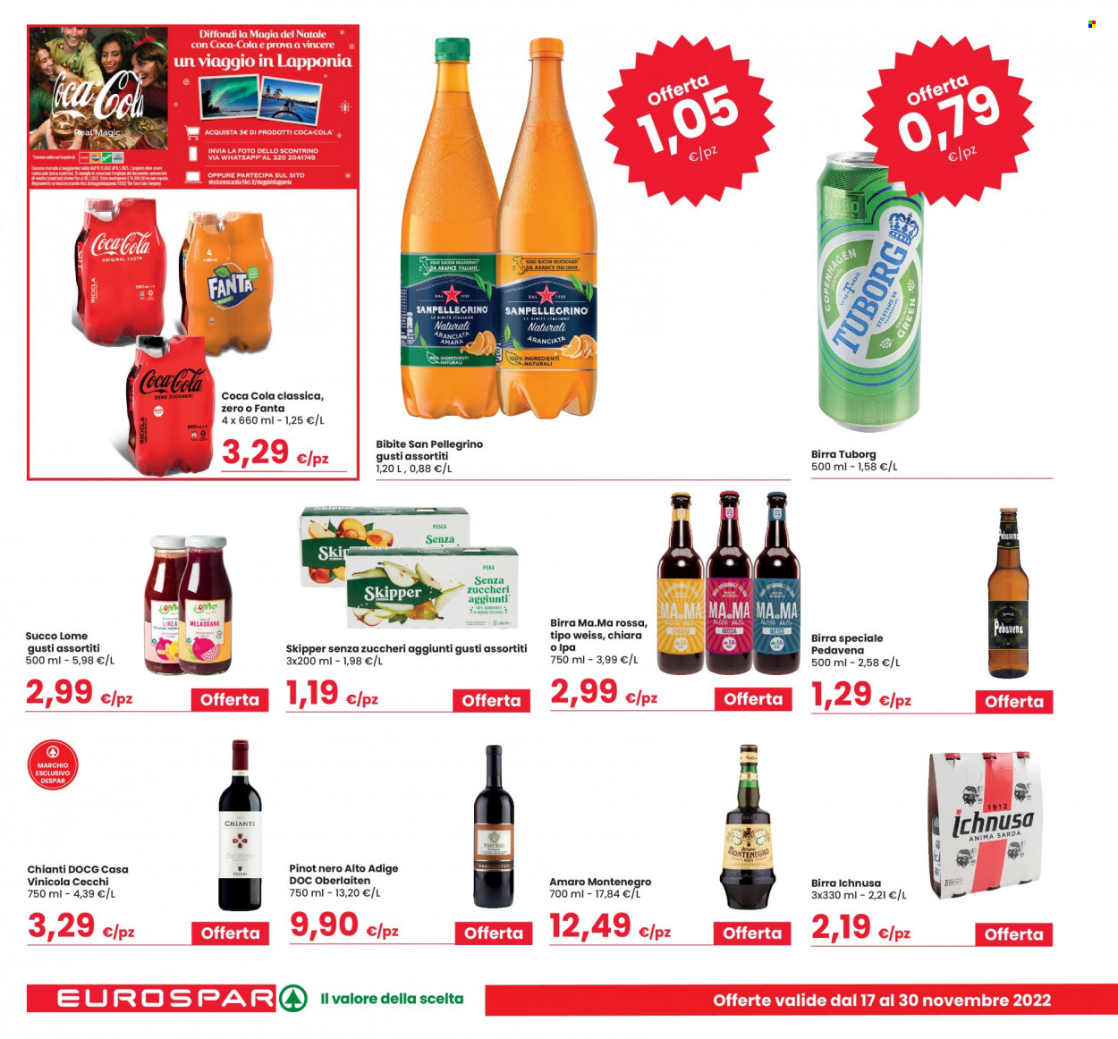 Volantino Eurospar - 17/11/2022 - 30/11/2022. Pagina 28