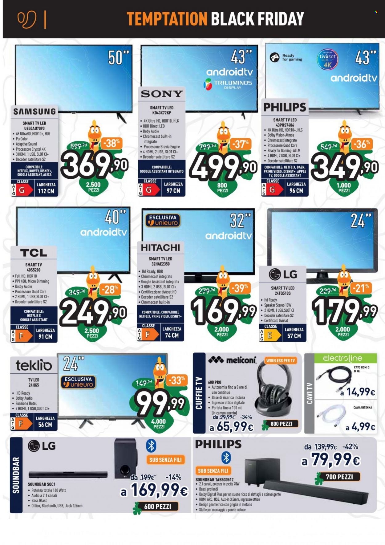 Volantino Unieuro - 17/11/2022 - 27/11/2022. Pagina 4