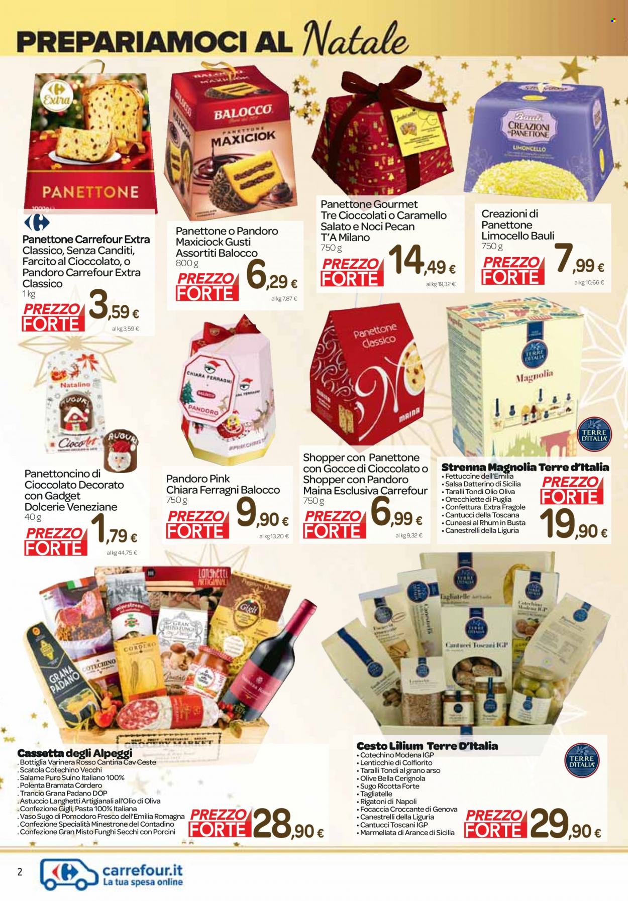 Volantino Carrefour - 22/11/2022 - 7/12/2022. Pagina 2