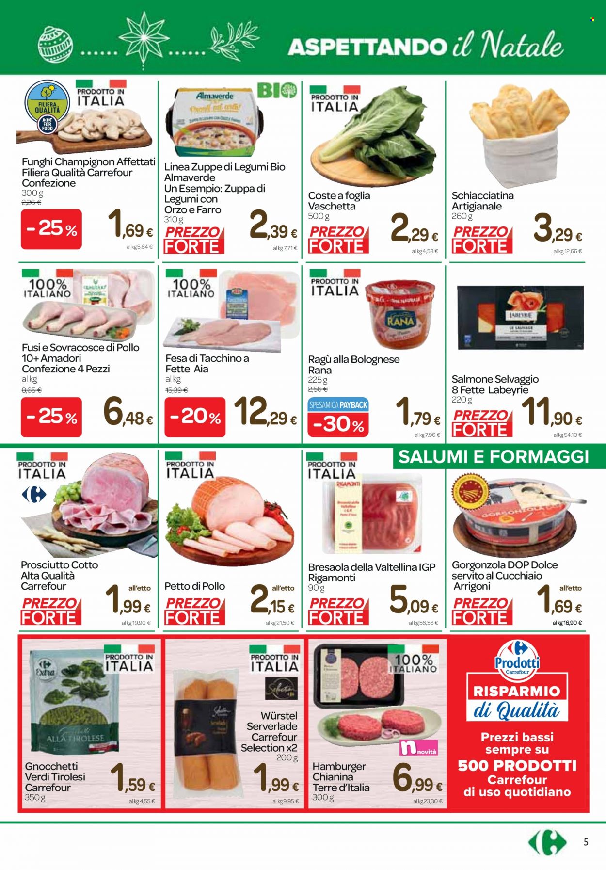 Volantino Carrefour - 22/11/2022 - 7/12/2022. Pagina 5