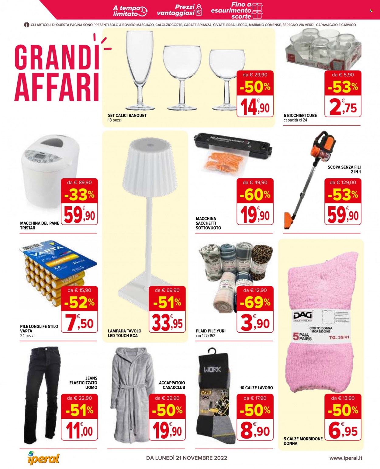 Volantino Iperal - 21/11/2022 - 30/11/2022. Pagina 22