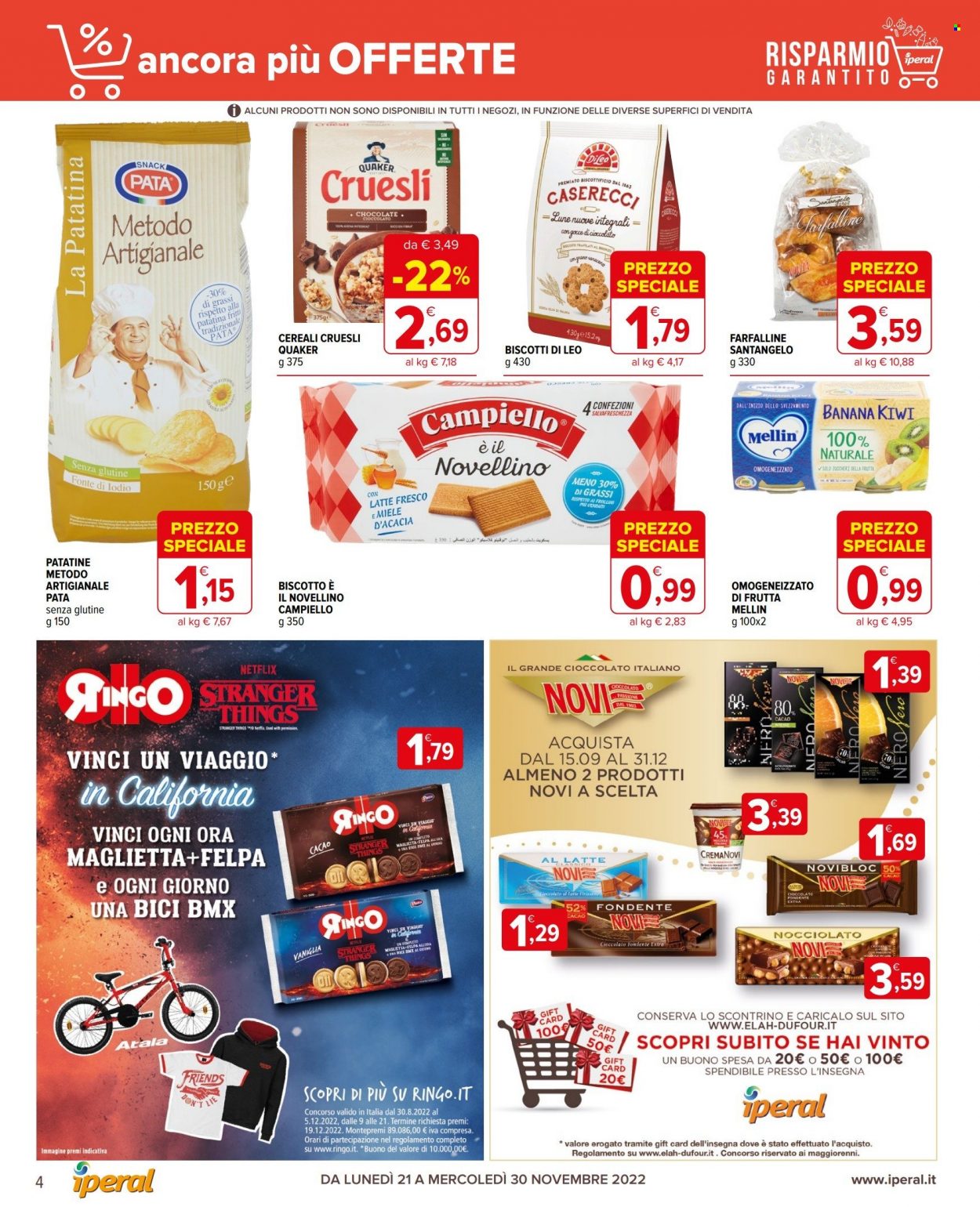 Volantino Iperal - 21/11/2022 - 30/11/2022. Pagina 4