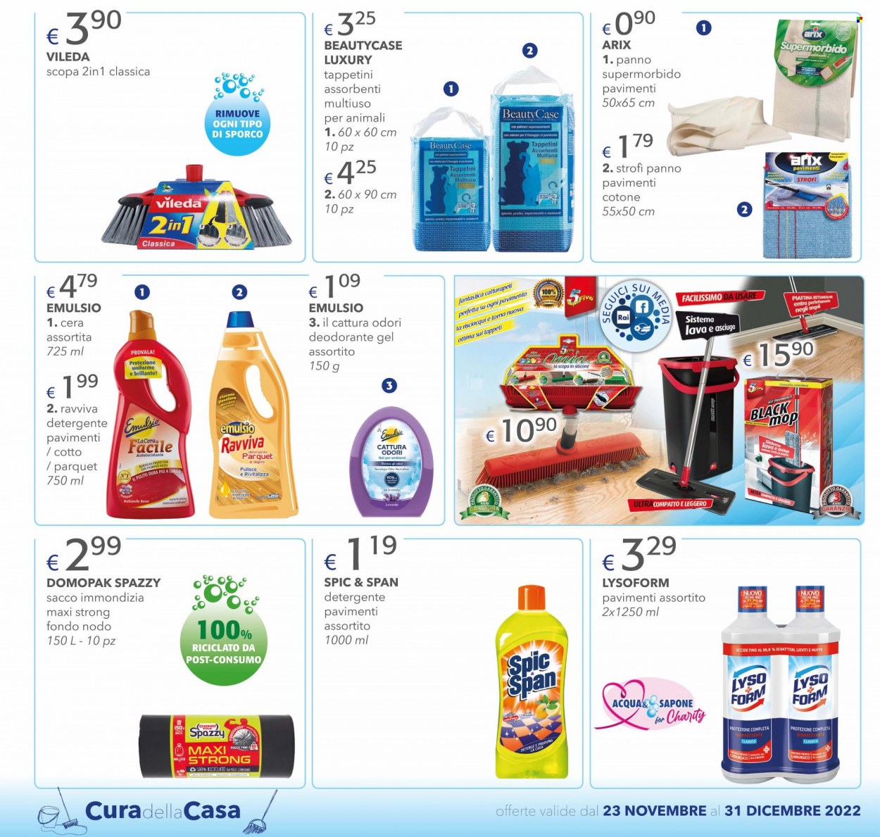 Volantino Acqua & Sapone - 23/11/2022 - 31/12/2022. Pagina 4