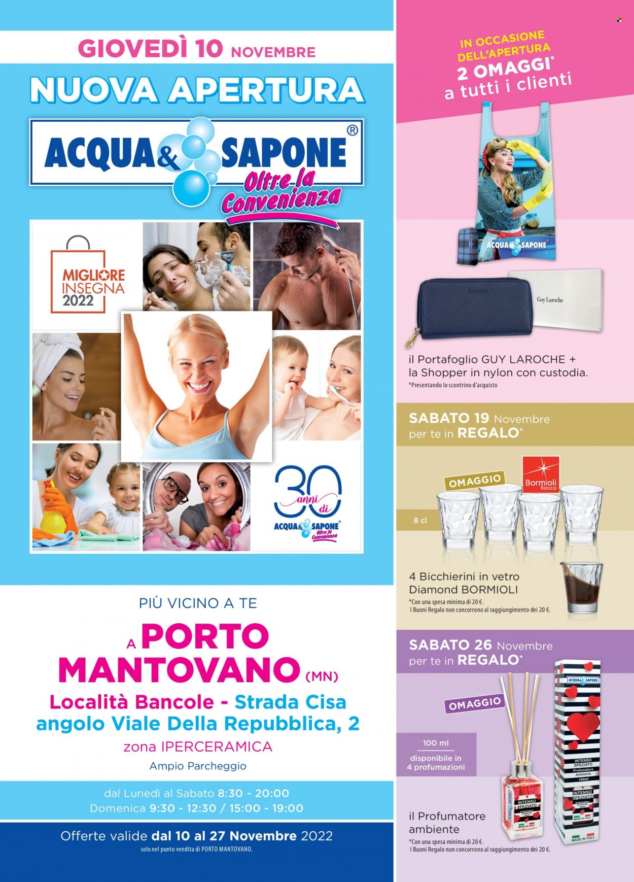 Volantino Acqua & Sapone - 10/11/2022 - 27/11/2022. Pagina 1