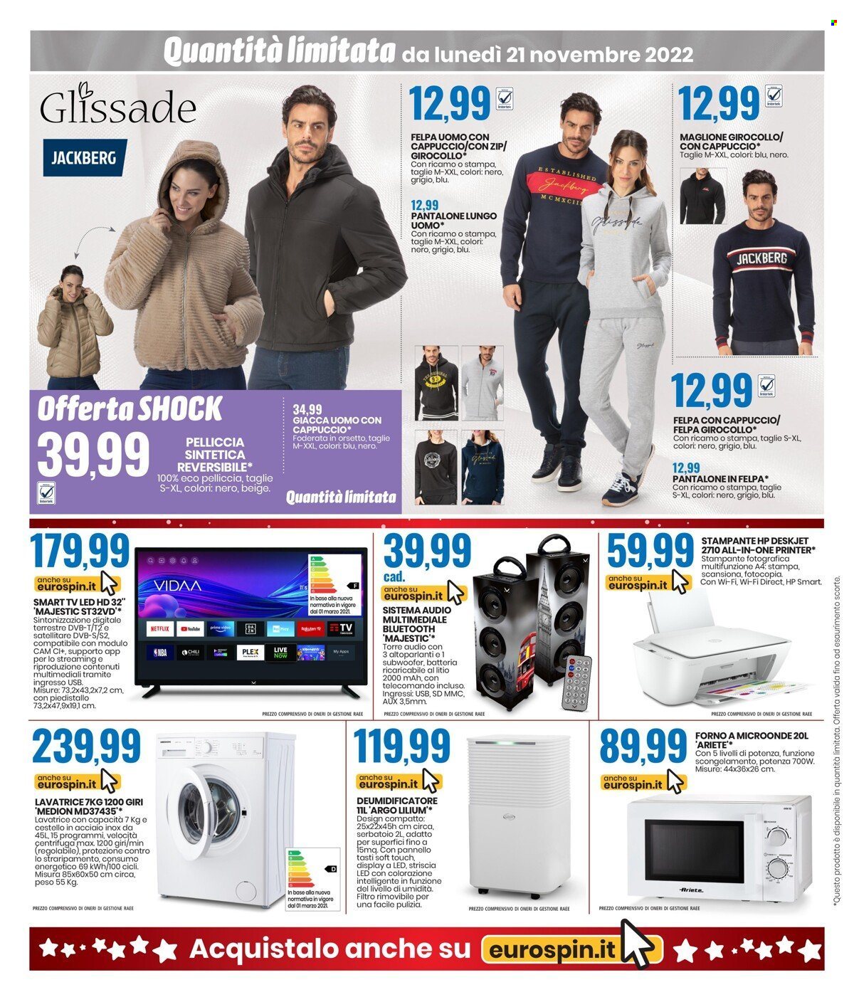 Volantino EuroSpin - 21/11/2022 - 30/11/2022. Pagina 12