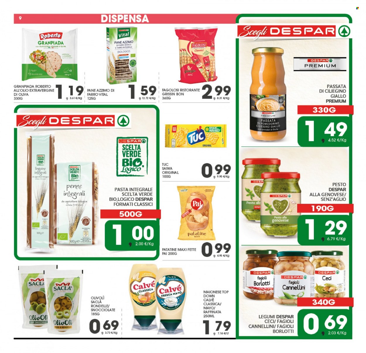 Volantino Eurospar - 21/11/2022 - 30/11/2022. Pagina 9