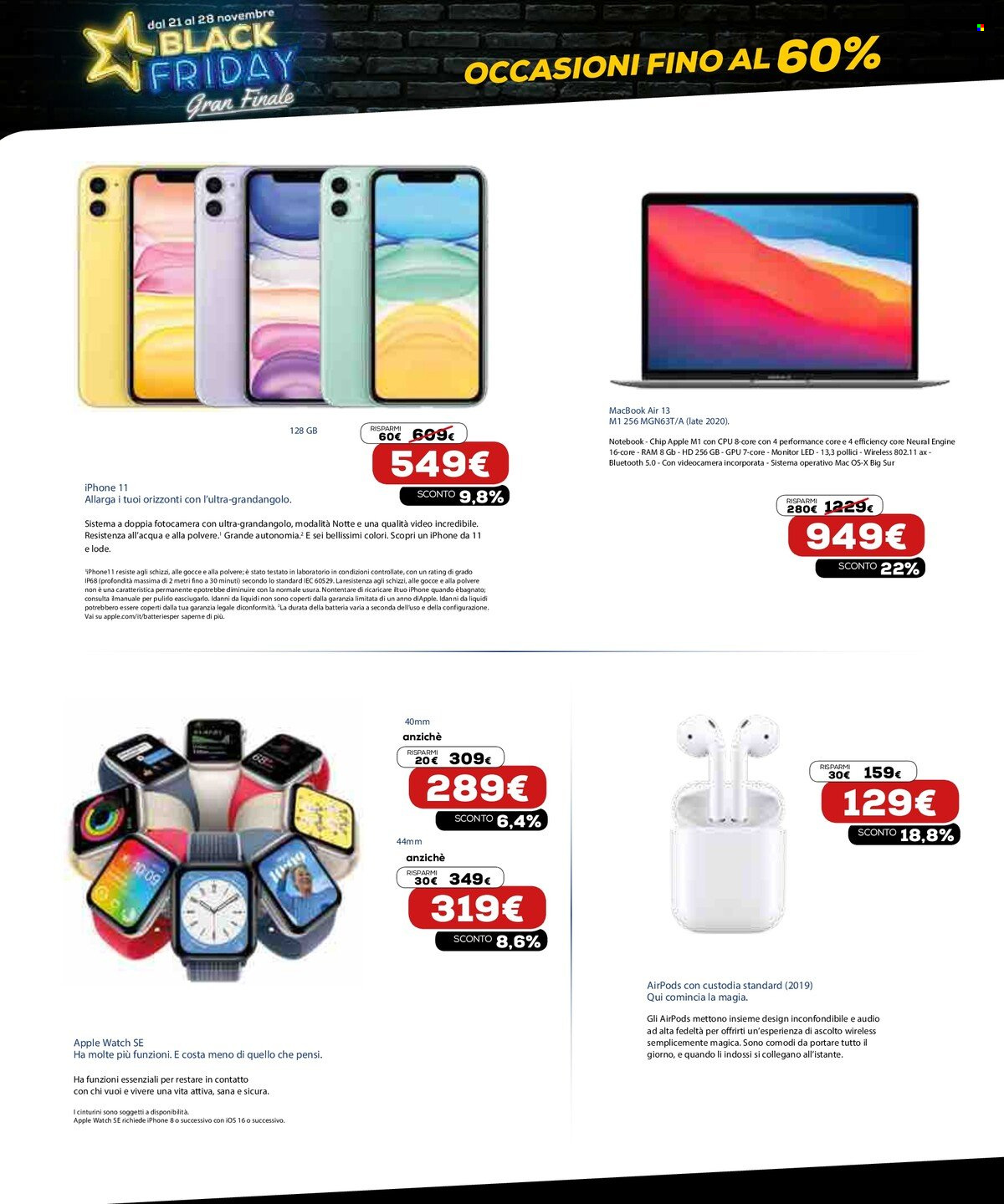 Volantino Euronics - 21/11/2022 - 28/11/2022. Pagina 2