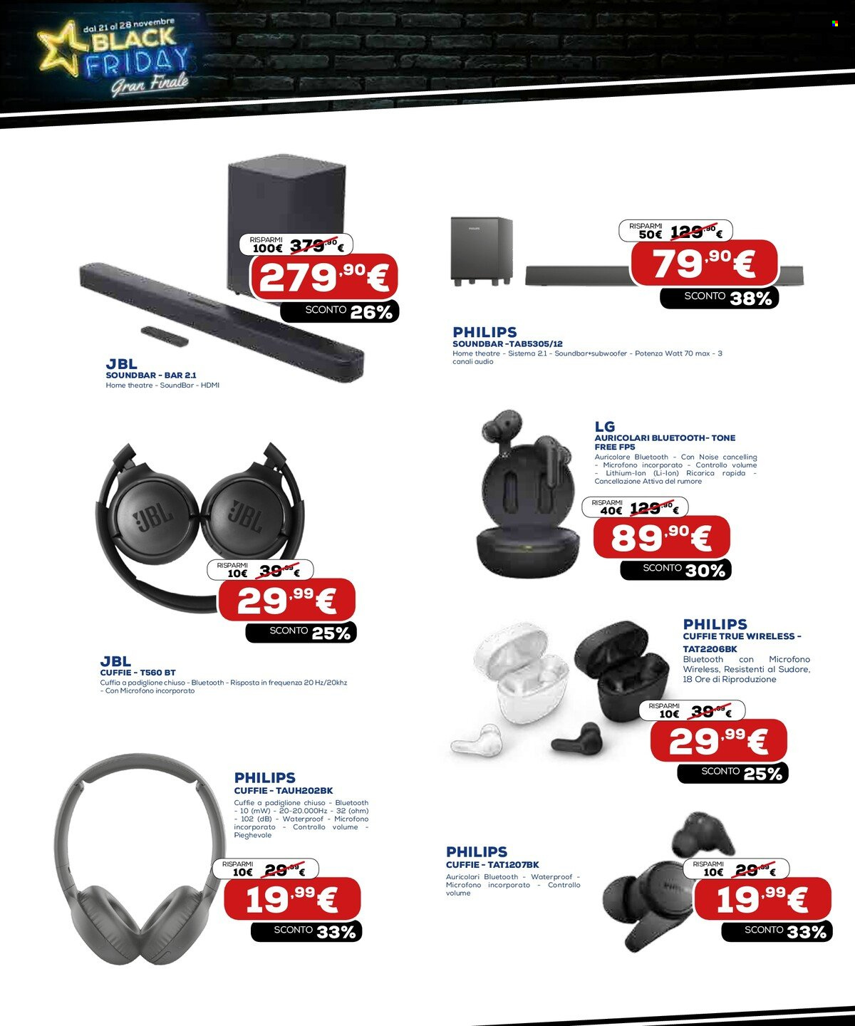 Volantino Euronics - 21/11/2022 - 28/11/2022. Pagina 29