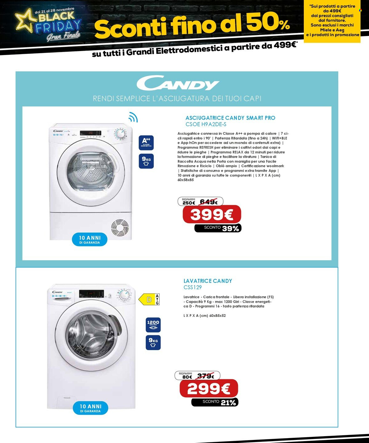 Volantino Euronics - 21/11/2022 - 28/11/2022. Pagina 35
