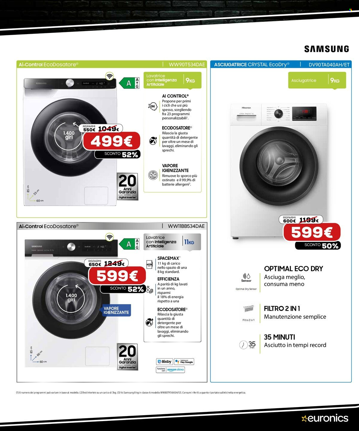 Volantino Euronics - 21/11/2022 - 28/11/2022. Pagina 38