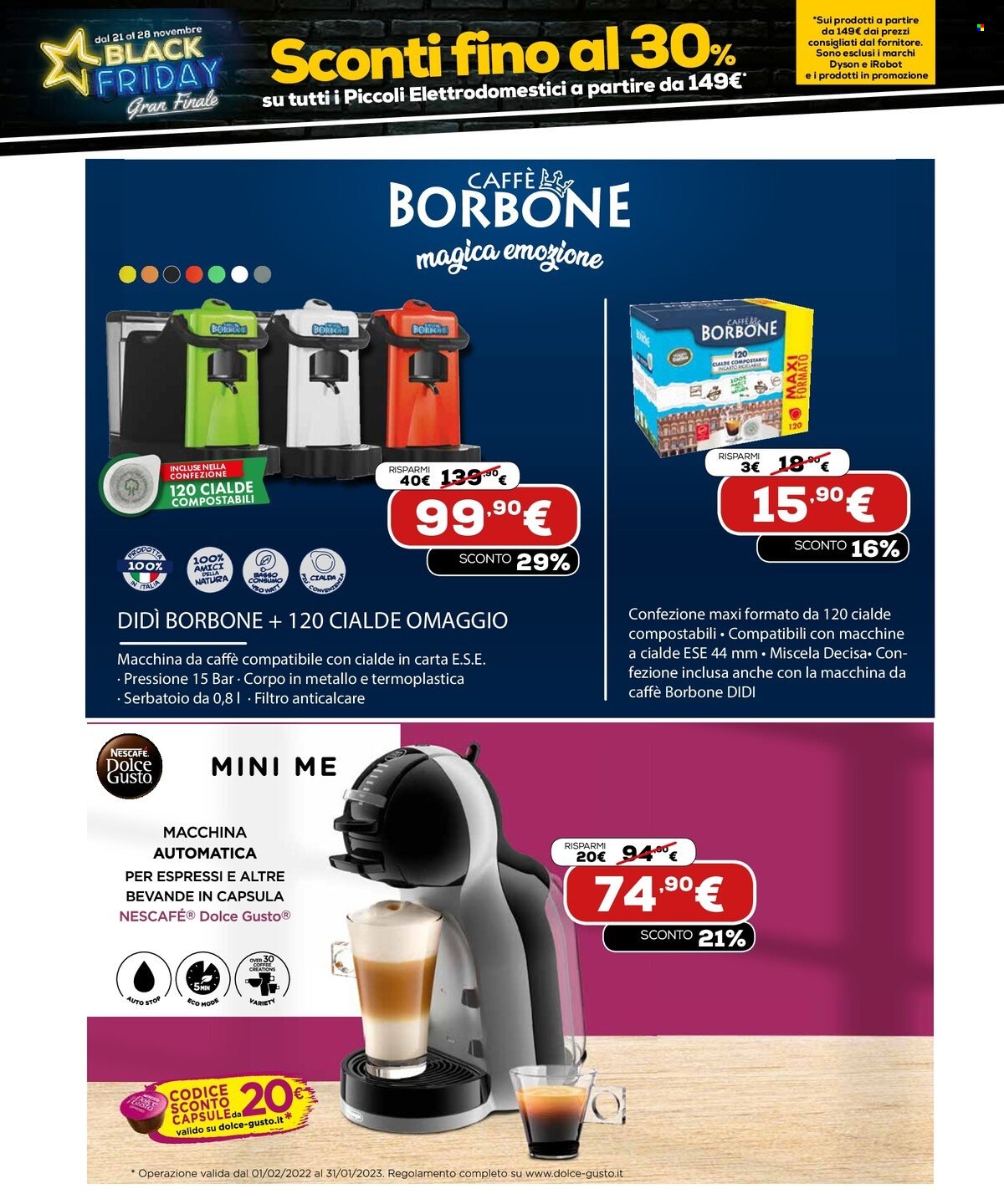 Volantino Euronics - 21/11/2022 - 28/11/2022. Pagina 45