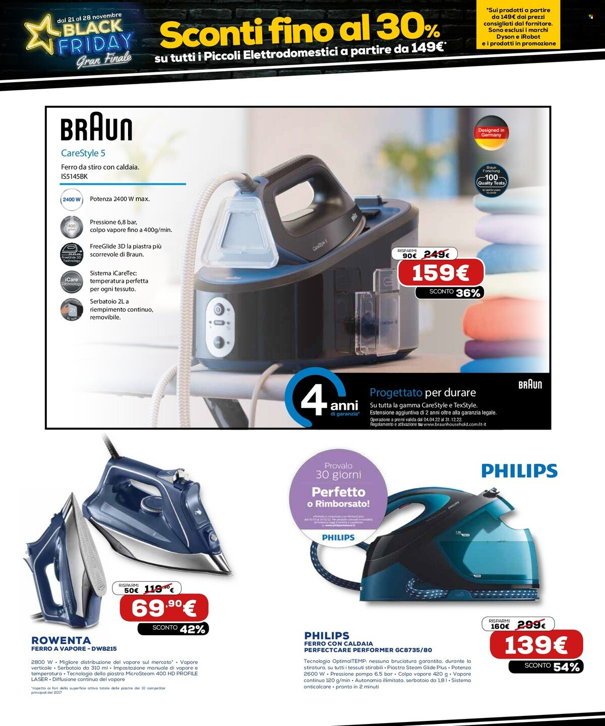 Volantino Euronics - 21/11/2022 - 28/11/2022. Pagina 47
