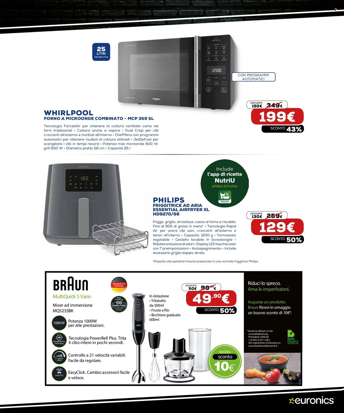 Volantino Euronics - 21/11/2022 - 28/11/2022. Pagina 48