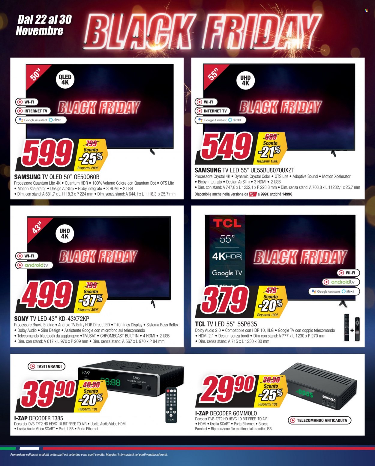Volantino Trony - 22/11/2022 - 30/11/2022. Pagina 18