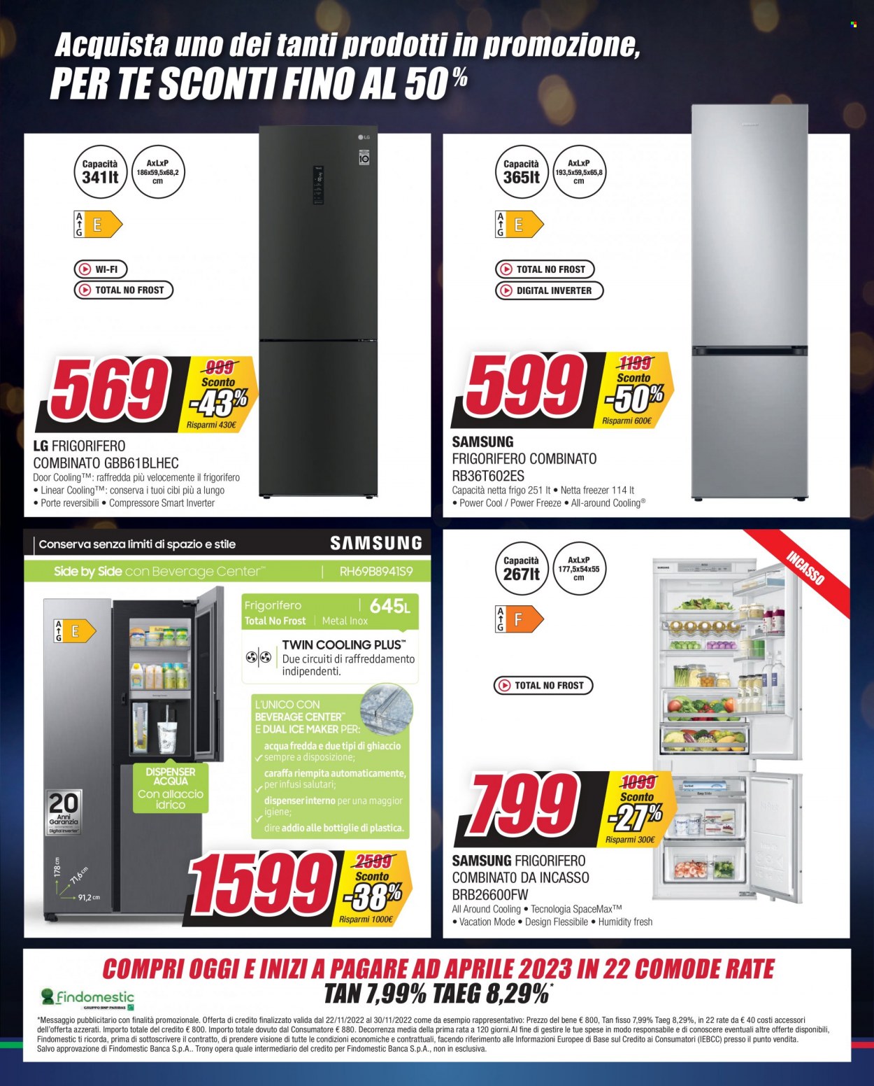 Volantino Trony - 22/11/2022 - 30/11/2022. Pagina 30