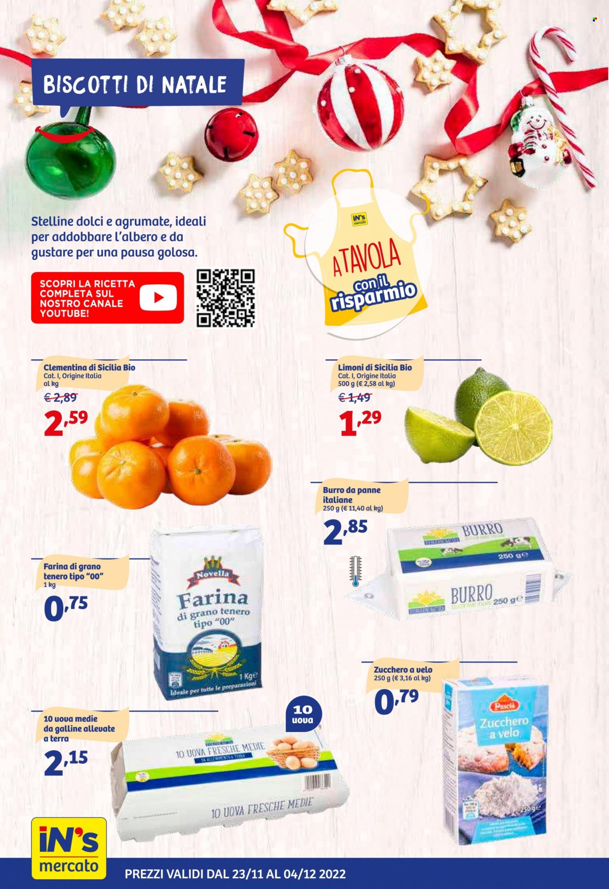 Volantino iN's Mercato - 23/11/2022 - 4/12/2022. Pagina 4