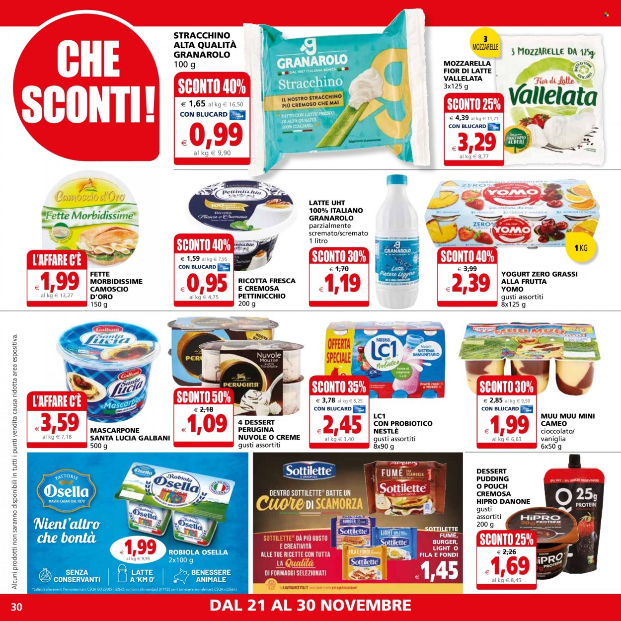 Volantino Il Gigante - 21/11/2022 - 30/11/2022. Pagina 30