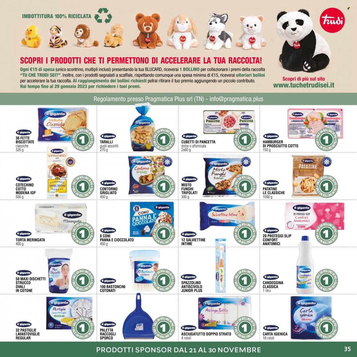 Volantino Il Gigante - 21/11/2022 - 30/11/2022. Pagina 35
