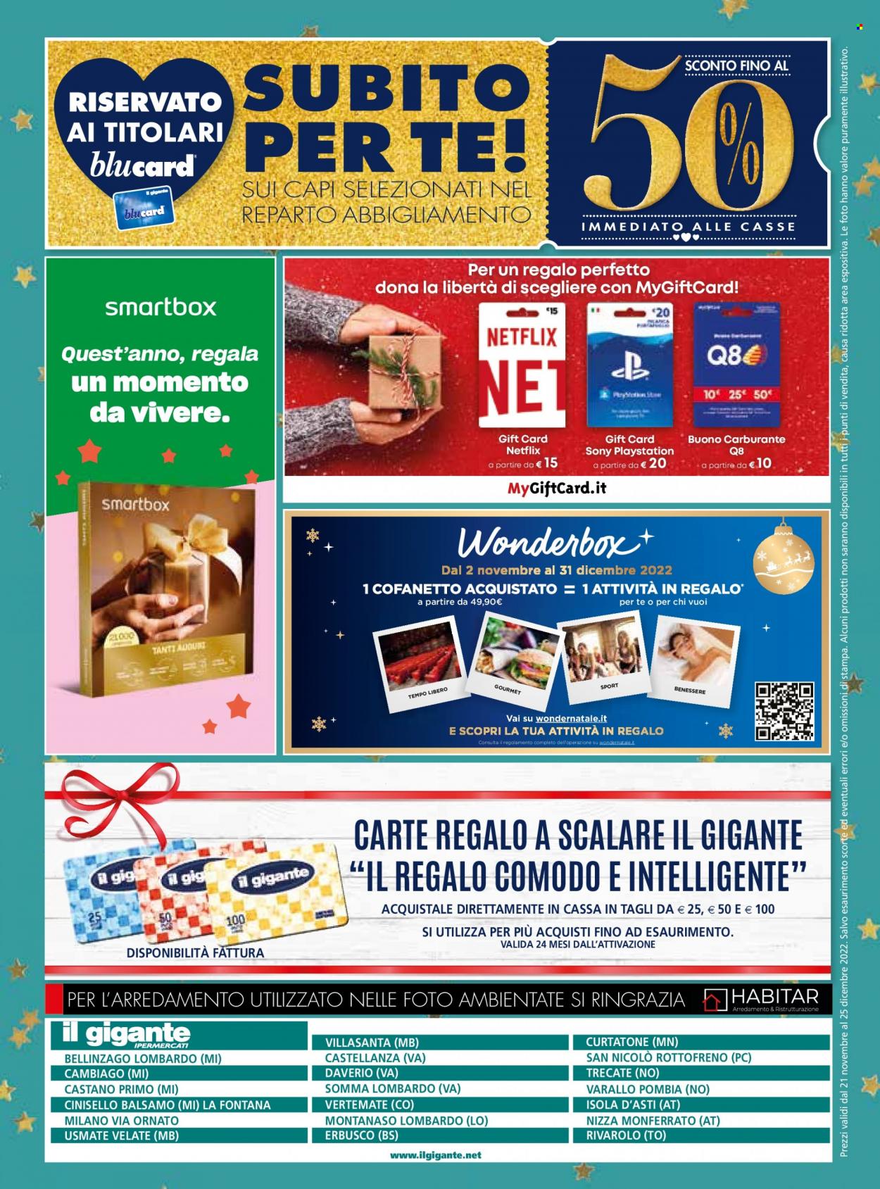 Volantino Il Gigante - 21/11/2022 - 25/12/2022. Pagina 31