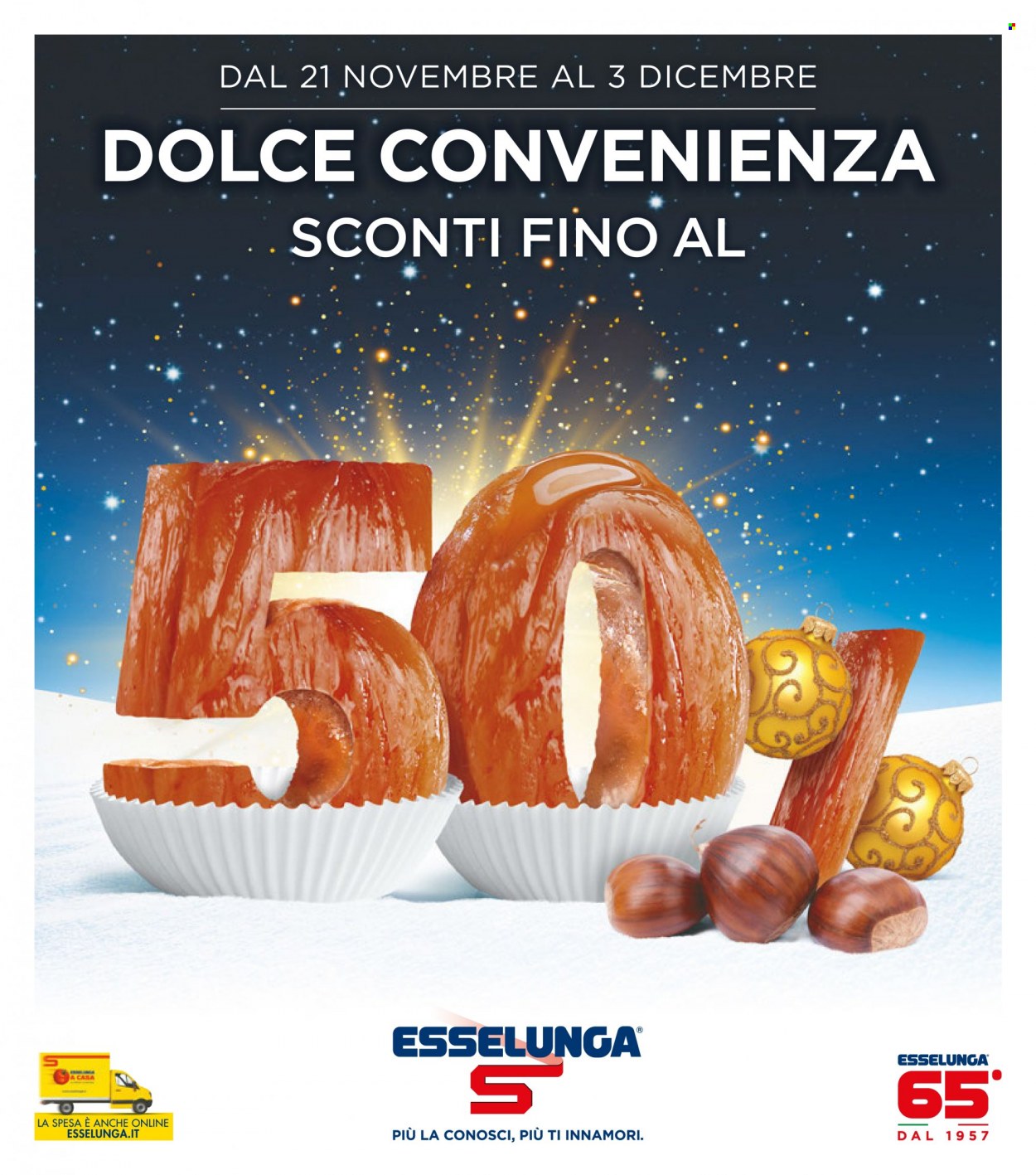 Volantino Esselunga - 21/11/2022 - 3/12/2022. Pagina 1
