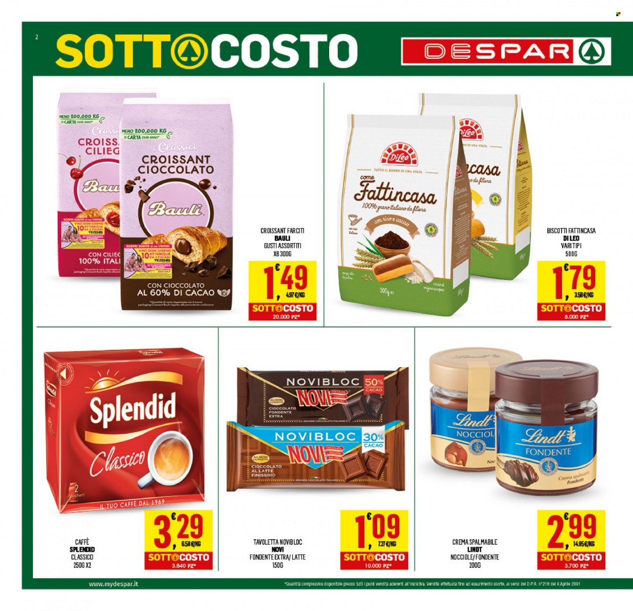 Volantino Despar - 21/11/2022 - 30/11/2022. Pagina 2