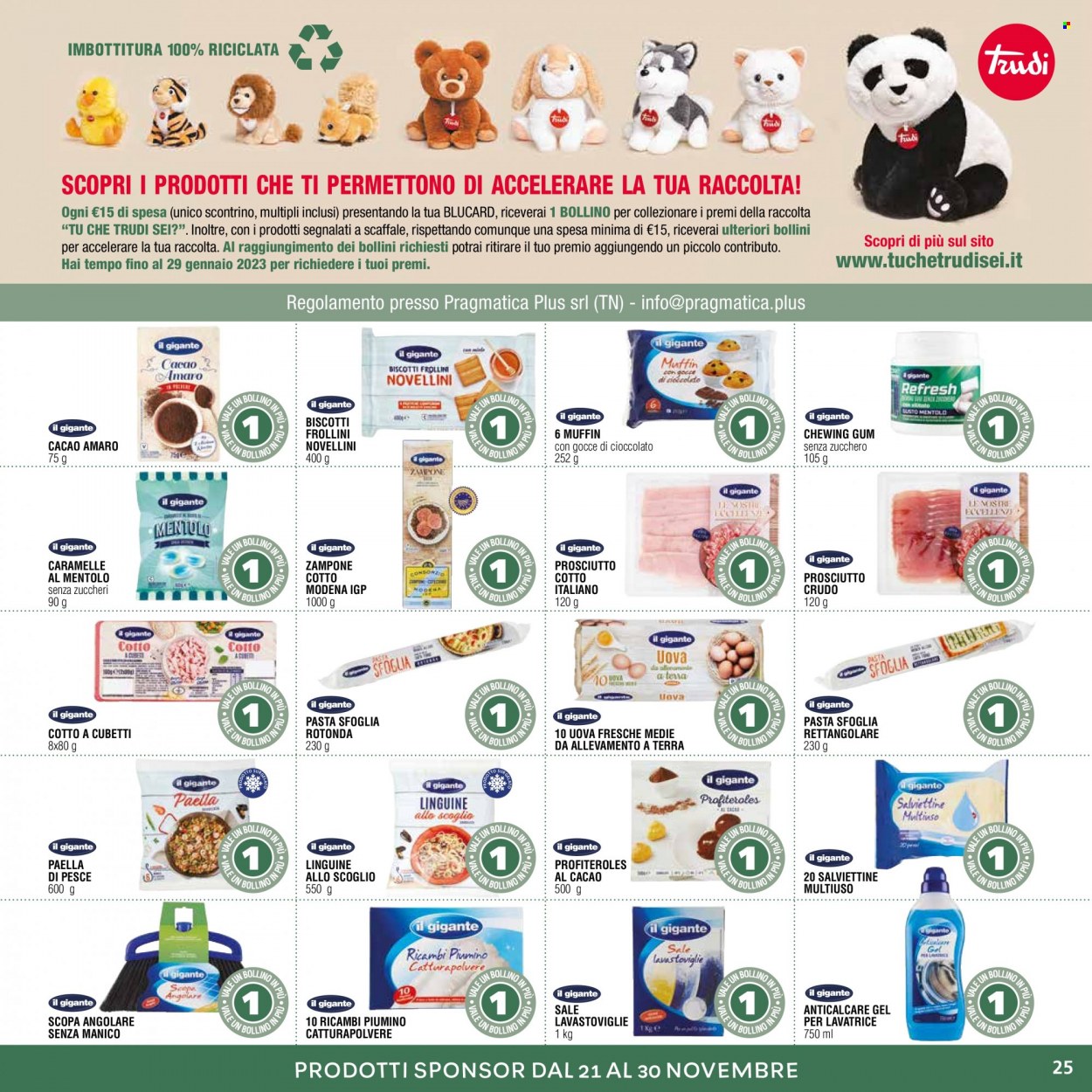 Volantino Il Gigante - 21/11/2022 - 30/11/2022. Pagina 25