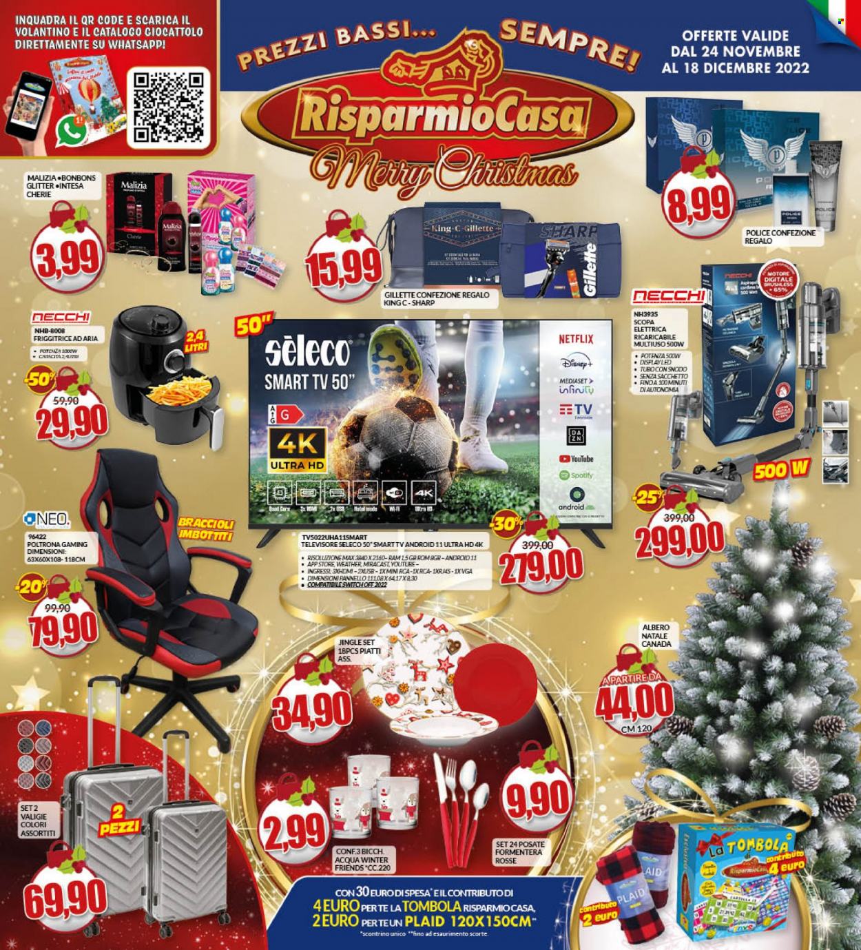 Volantino Risparmio Casa - 24/11/2022 - 18/12/2022. Pagina 1