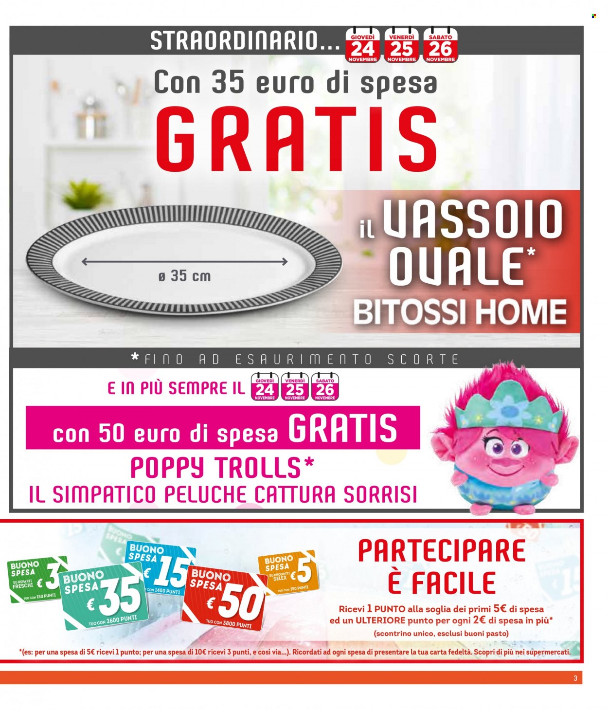 Volantino Famila - 24/11/2022 - 30/11/2022. Pagina 3