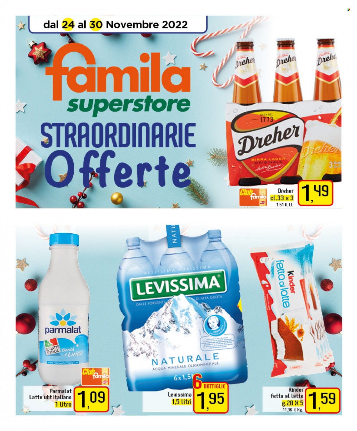 Volantino Famila - 24/11/2022 - 30/11/2022. Pagina 13
