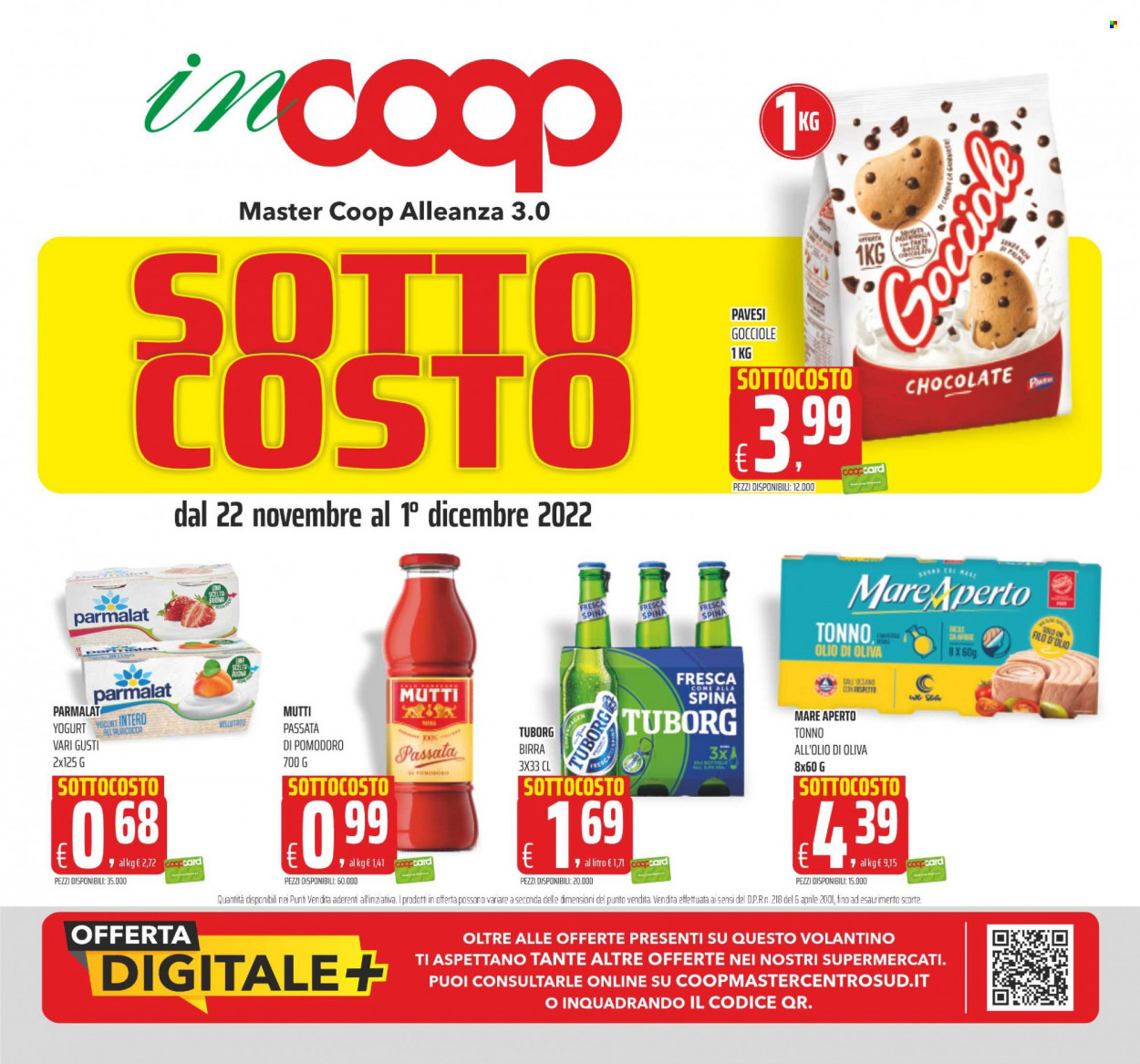 Leták Coop - 22.11.2022 - 1.12.2022. Strana 1