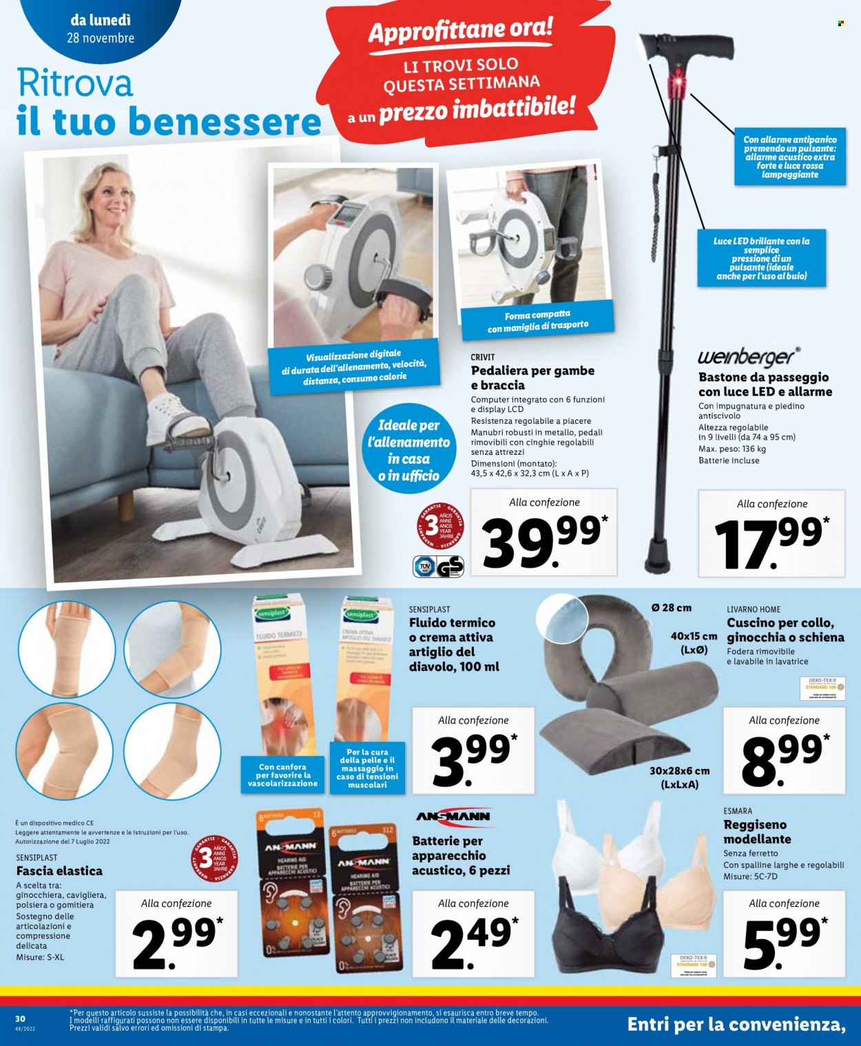 Volantino Lidl - 28/11/2022 - 4/12/2022. Pagina 30