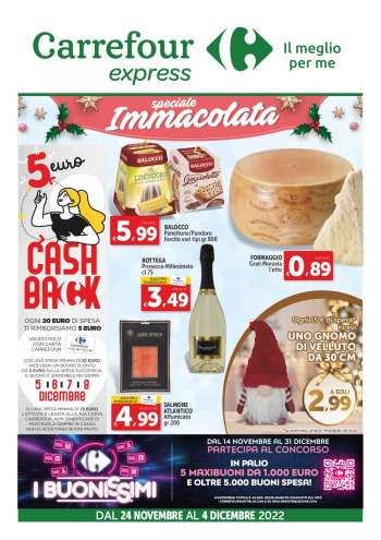 Volantino Carrefour - 24/11/2022 - 4/12/2022.