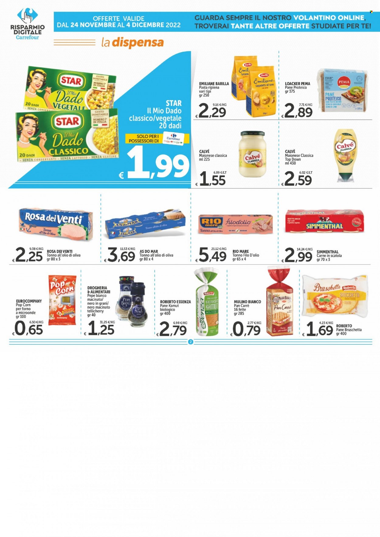 Volantino Carrefour - 24/11/2022 - 4/12/2022. Pagina 18