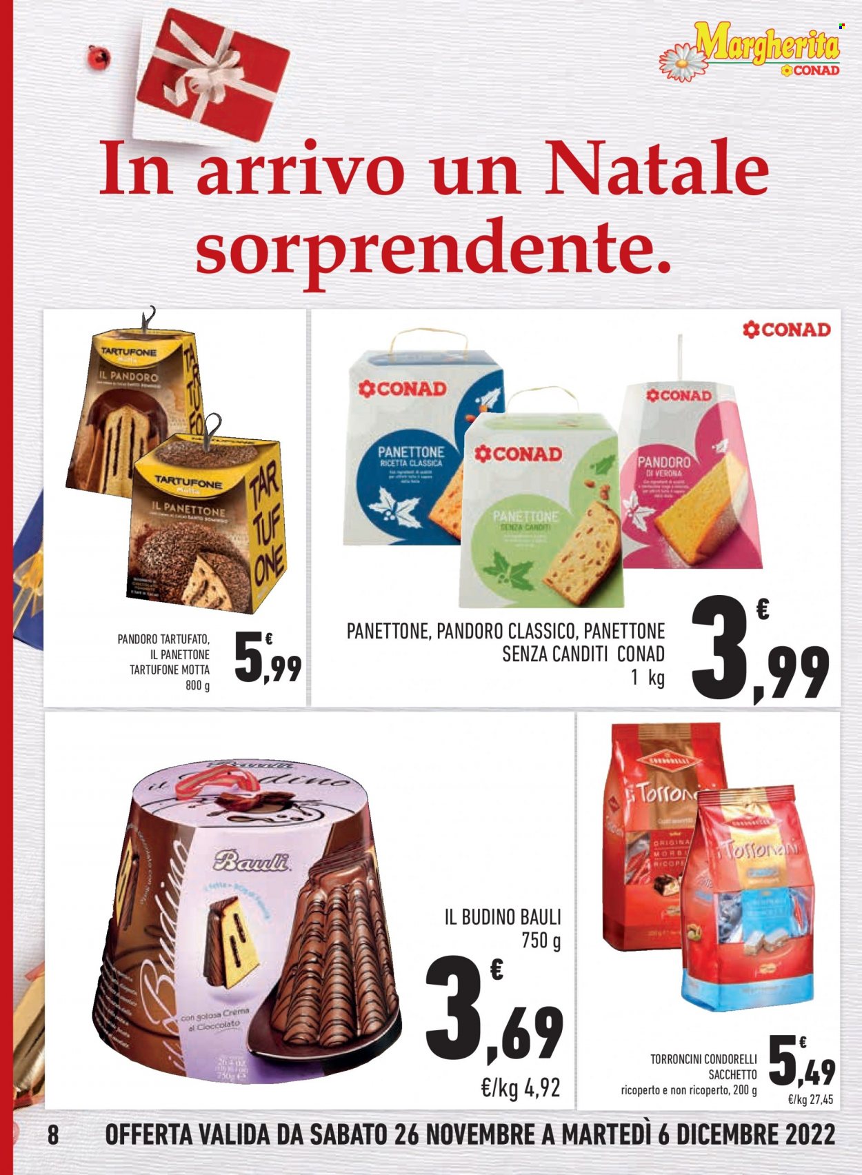 Volantino Conad - 26/11/2022 - 6/12/2022. Pagina 8