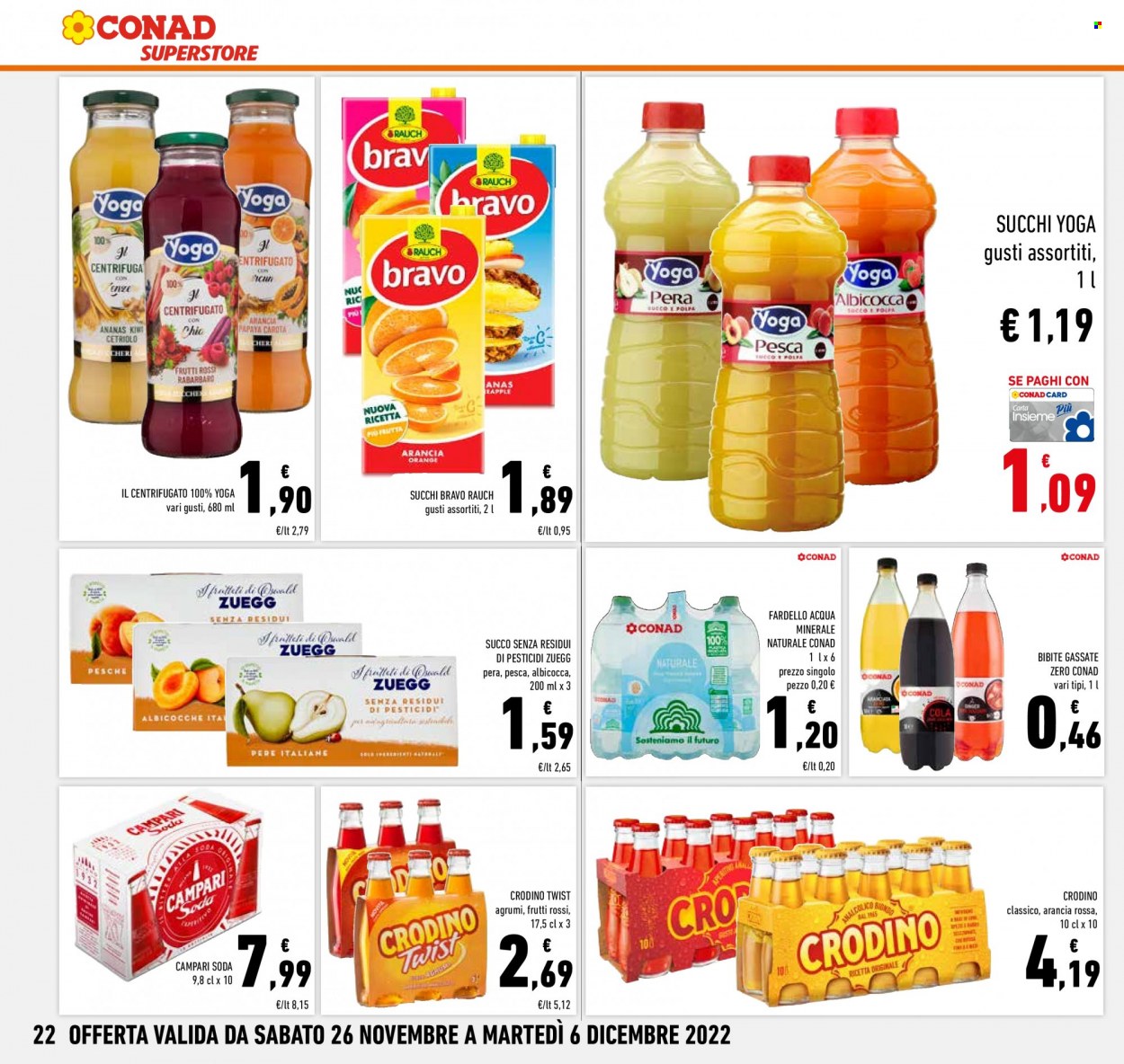 Volantino Conad - 26/11/2022 - 6/12/2022. Pagina 22