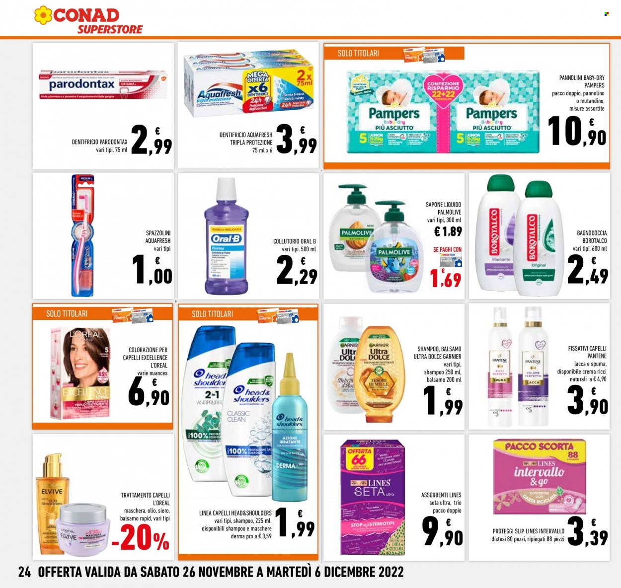 Volantino Conad - 26/11/2022 - 6/12/2022. Pagina 24