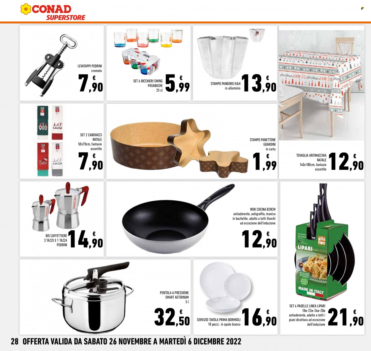 Volantino Conad - 26/11/2022 - 6/12/2022. Pagina 28