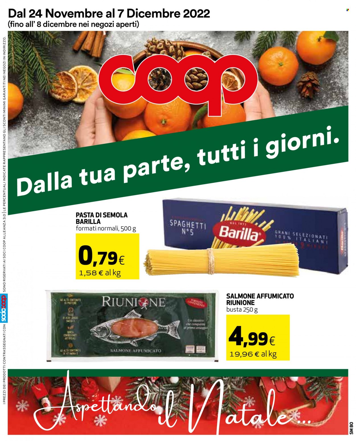 Leták Coop - 24.11.2022 - 8.12.2022. Strana 1