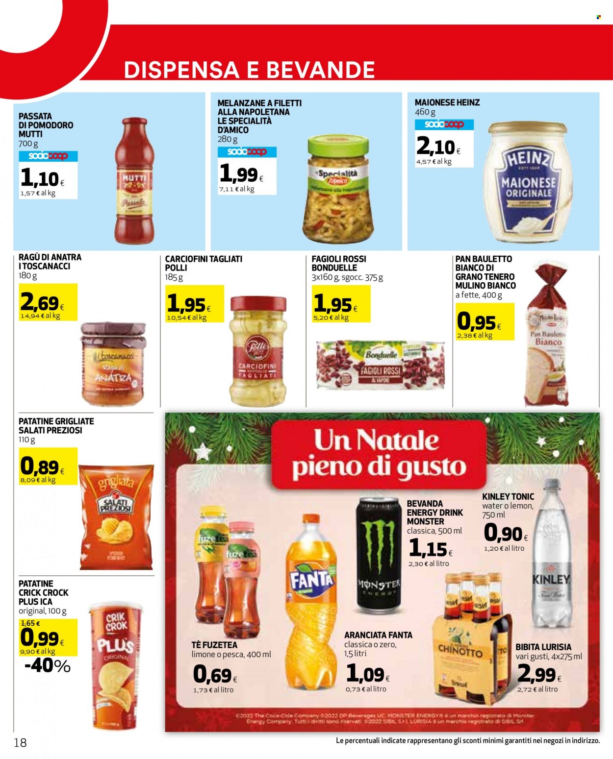 Volantino Coop - 24/11/2022 - 8/12/2022. Pagina 18