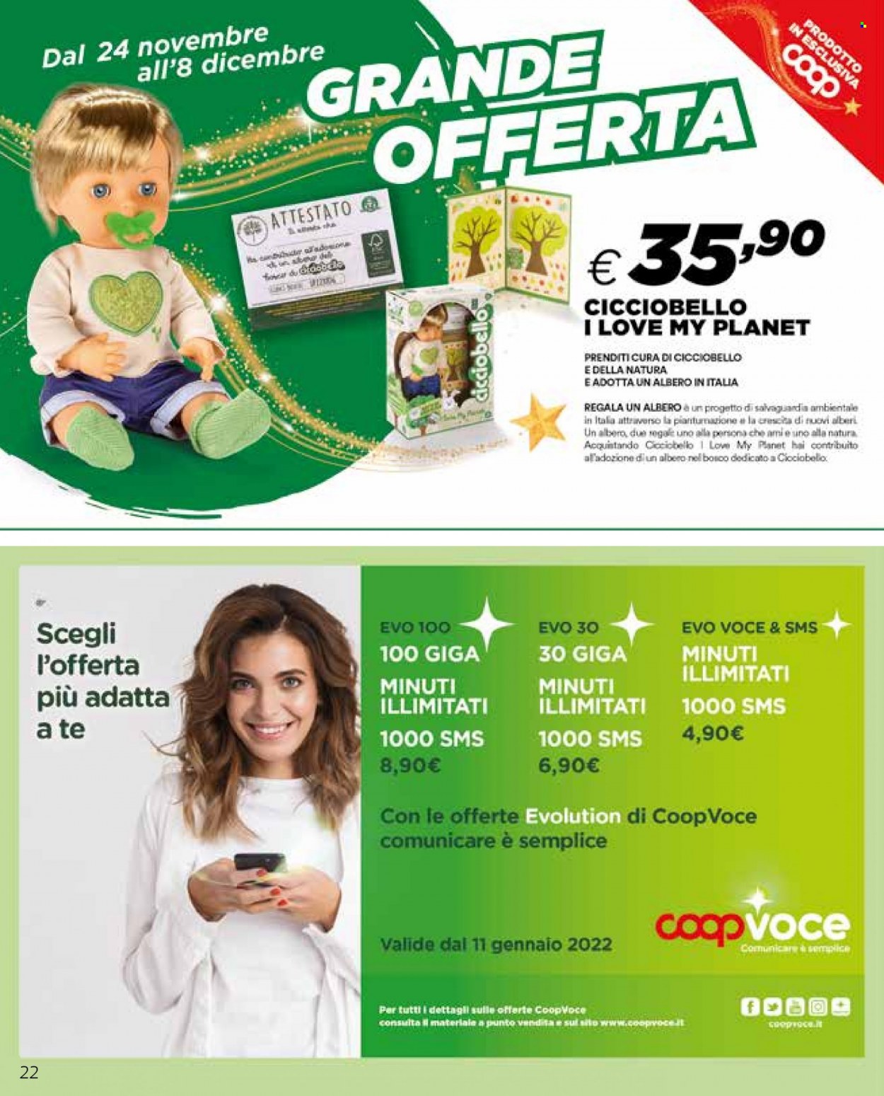 Leták Coop - 24.11.2022 - 8.12.2022. Strana 22