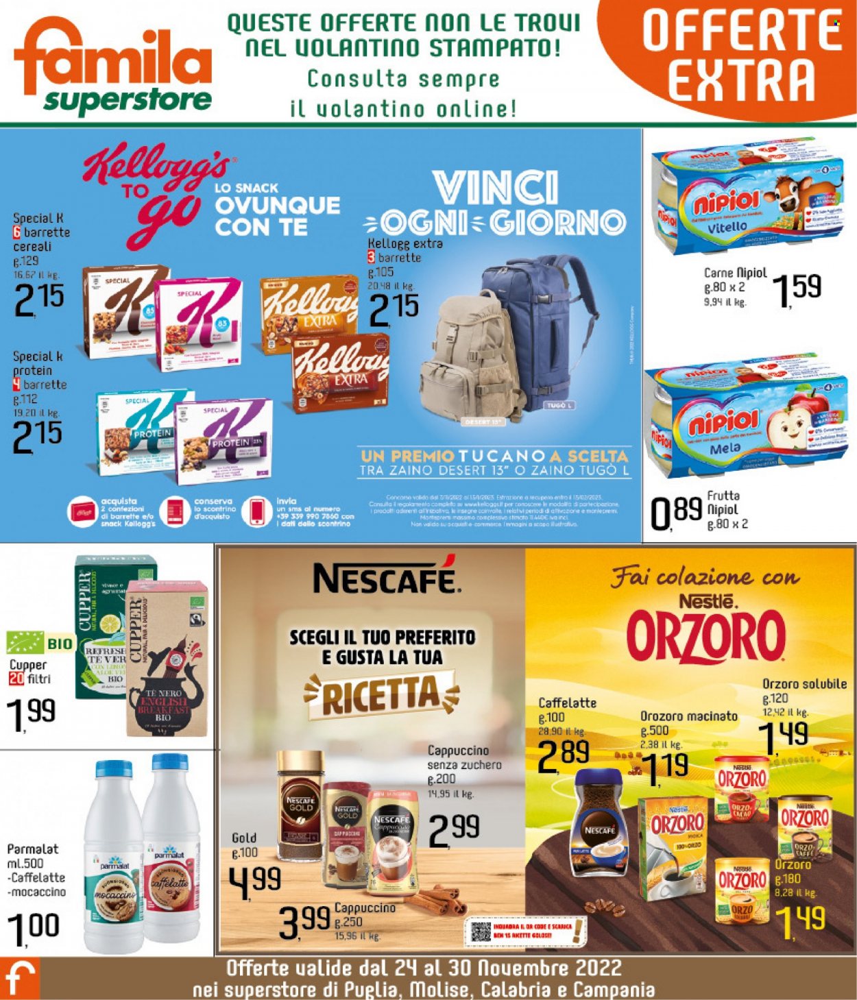 Volantino Famila - 24/11/2022 - 30/11/2022. Pagina 18