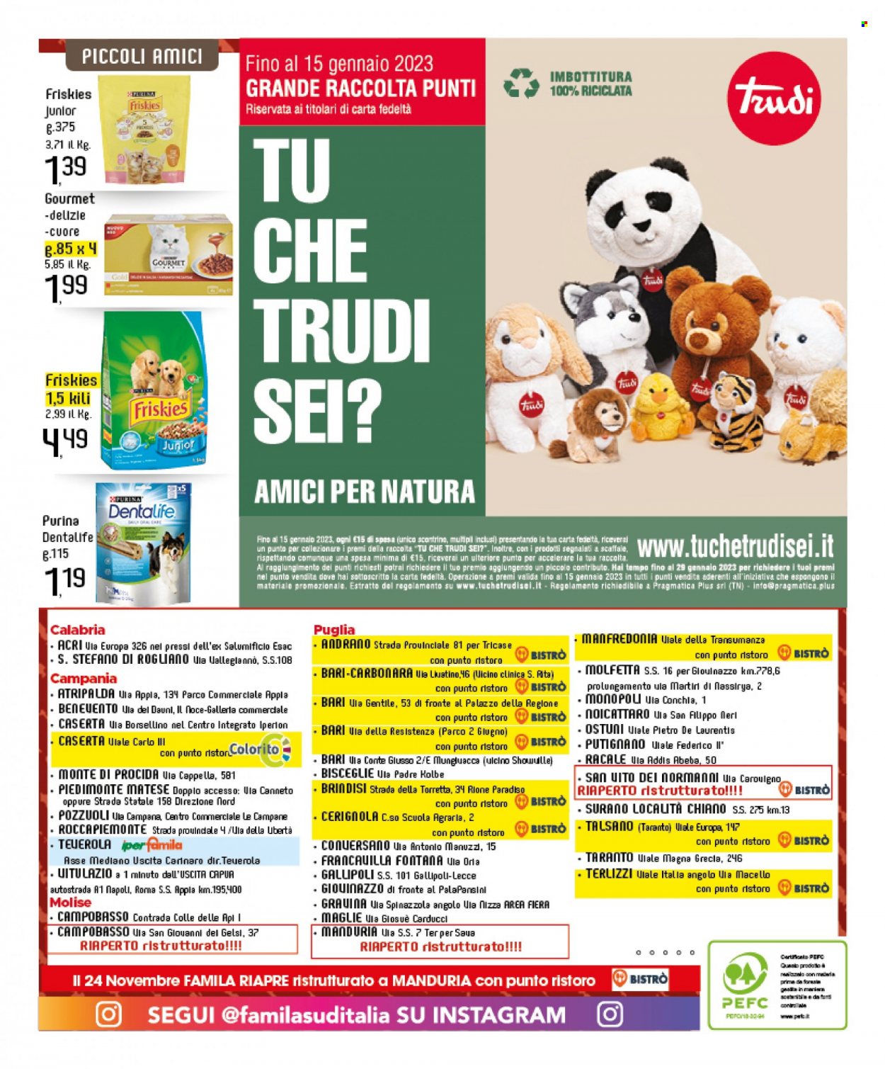 Volantino Famila - 24/11/2022 - 30/11/2022. Pagina 25