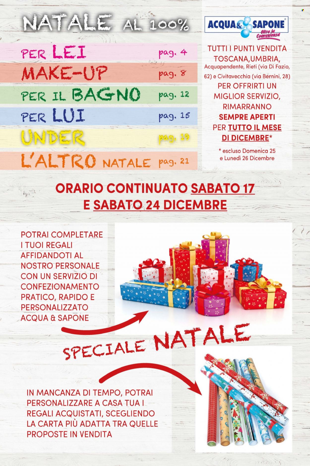 thumbnail - Volantino Acqua & Sapone - 26/11/2022 - 6/1/2023 - Prodotti in offerta - sapone. Pagina 2.