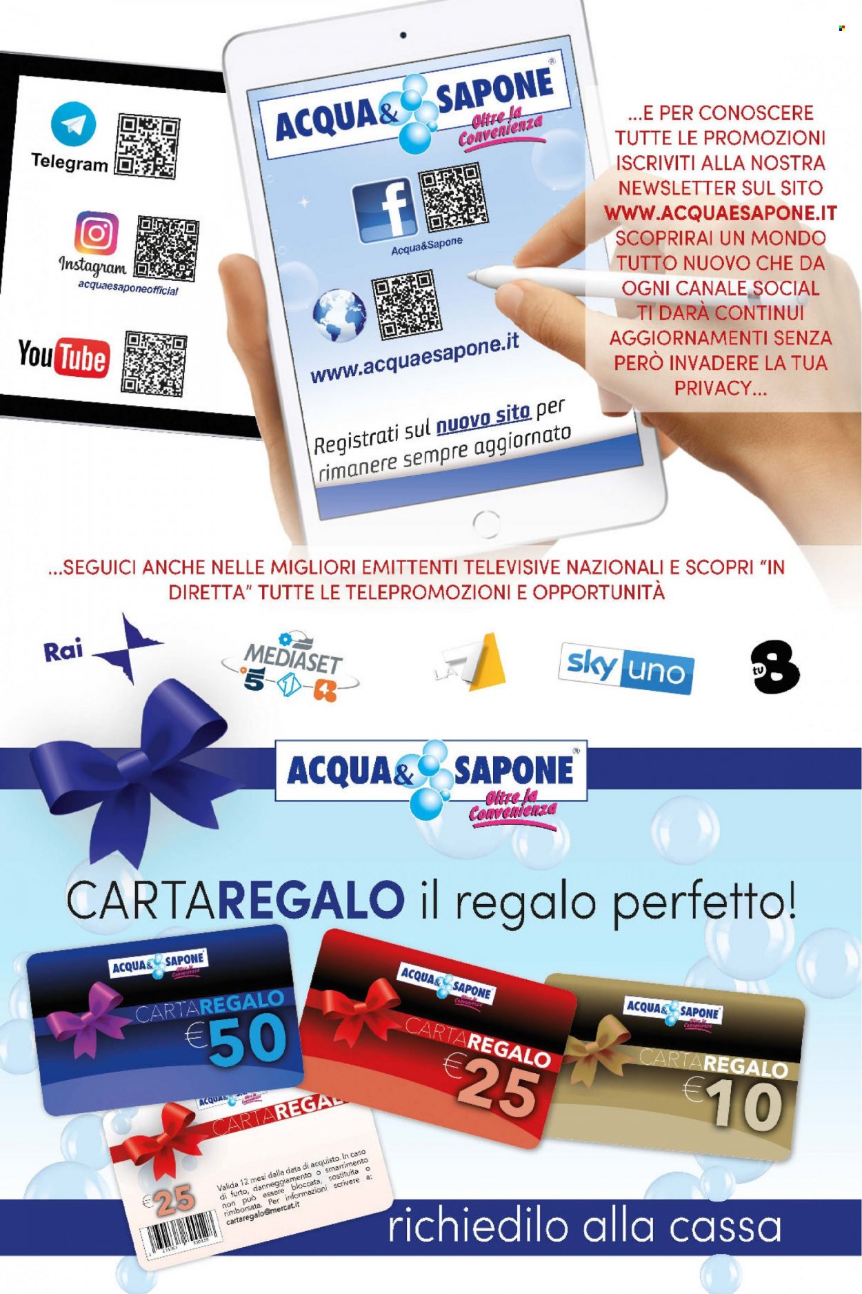 thumbnail - Volantino Acqua & Sapone - 26/11/2022 - 6/1/2023 - Prodotti in offerta - sapone. Pagina 3.
