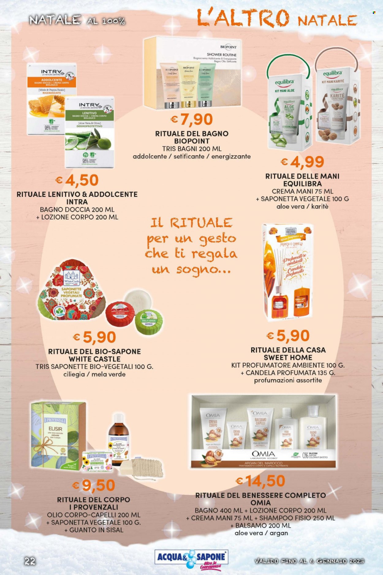 Volantino Acqua & Sapone - 26/11/2022 - 6/1/2023. Pagina 22