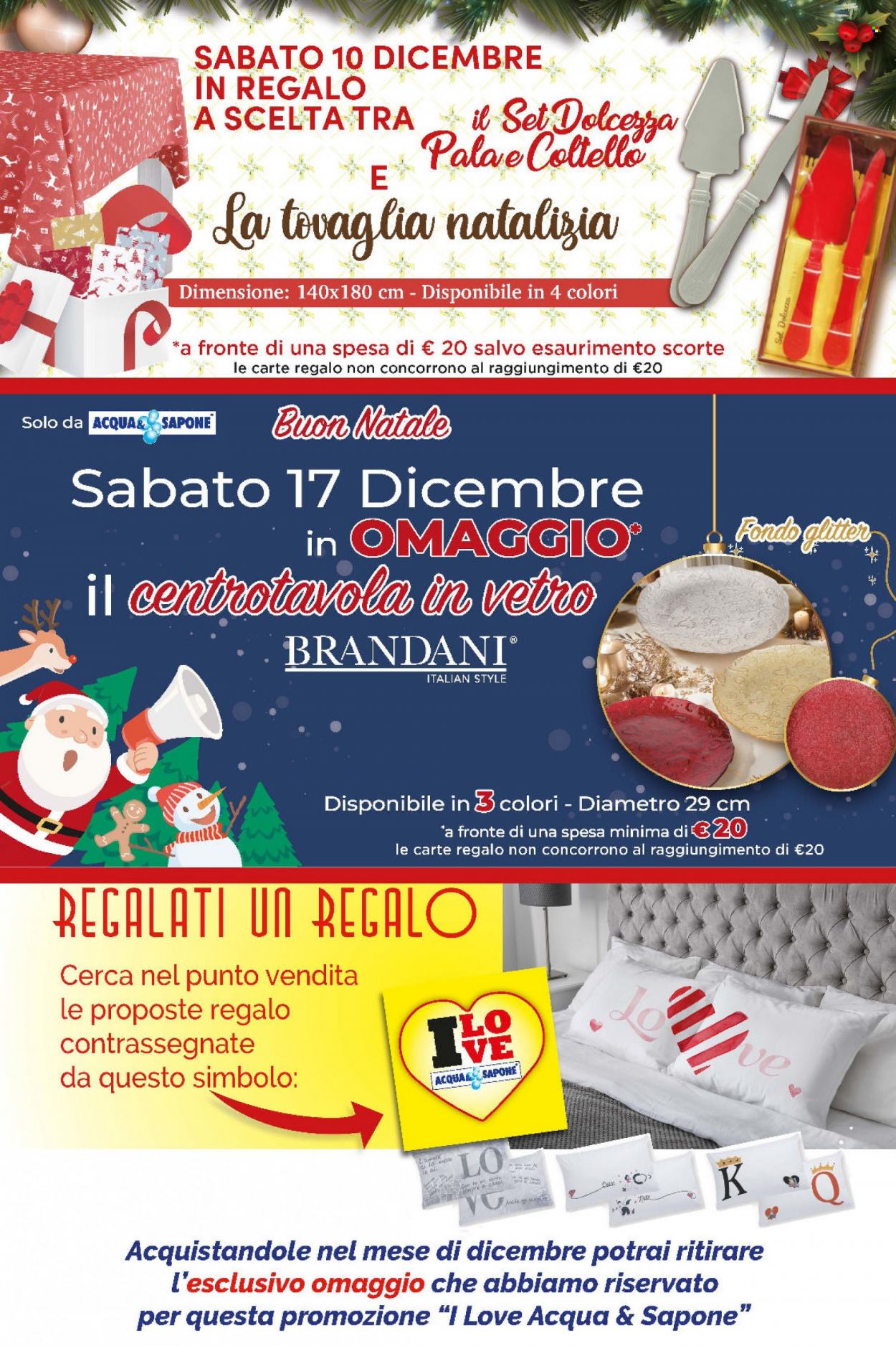 thumbnail - Volantino Acqua & Sapone - 26/11/2022 - 6/1/2023 - Prodotti in offerta - sapone, centrotavola, coltello. Pagina 24.